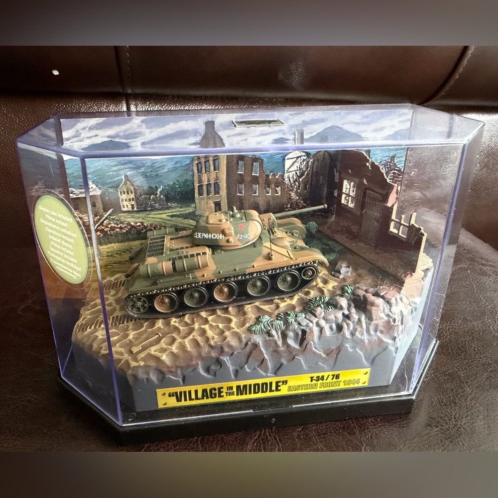 Matchbox Collectibles T-34/76 Tank Diorama -1944 “Village in the Middle”